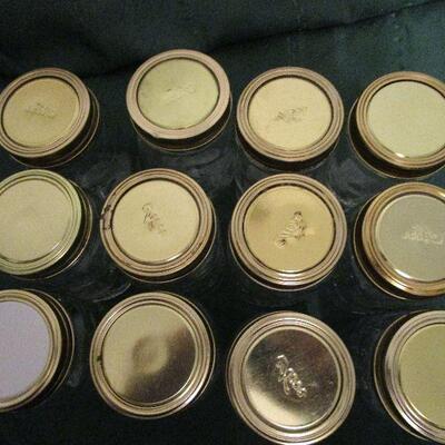 #36 12 Kerr pint standard canning jars