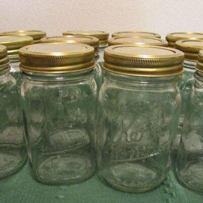 #36 12 Kerr pint standard canning jars