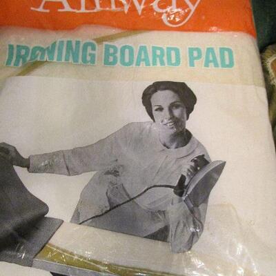 #45 Vintage Ironing board and accessories