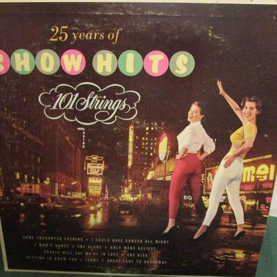 #72 Vintage 25 years of SHOW HITS By 101 Strings, 1961