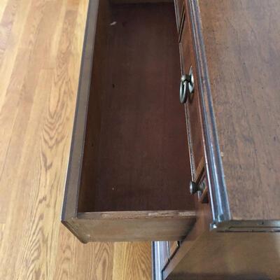 Lot 19 - Antique Fold-Over Bachelorâ€™s Chest