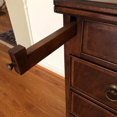 Lot 19 - Antique Fold-Over Bachelorâ€™s Chest