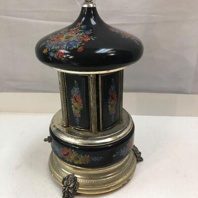 Vintage Reuge Italy Music Box Lipstick Holder Raindrops Keep Falling On My Head