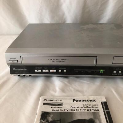 Lot 26 - Panasonic DVD/VCR & More