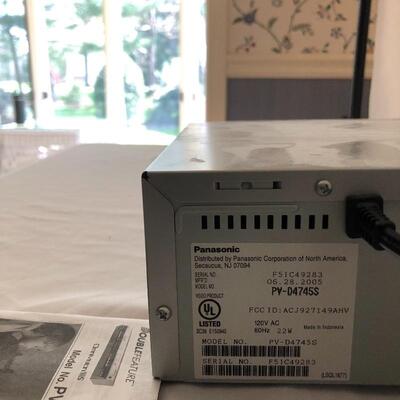Lot 26 - Panasonic DVD/VCR & More