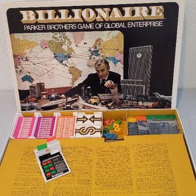 Lot 1: Vintage BILLIONAIRE Board Game