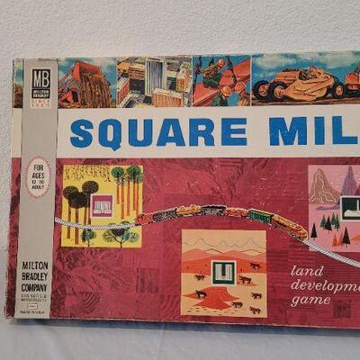 Lot 2: Vintage Square Mile Board Game
