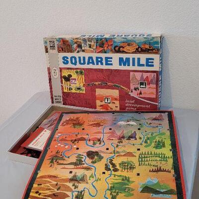 Lot 2: Vintage Square Mile Board Game
