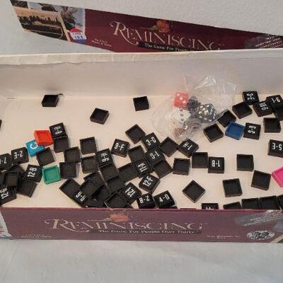 Lot 13: Vintage REMINISCING Board Game