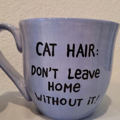 Lot 24: Assorted CAT THEME Coffee Mugs