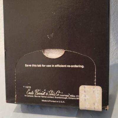 Lot 29: (2) Vintage New in Box BERNAT Skeins 