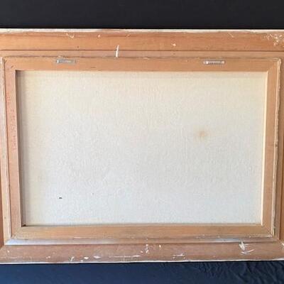 LOT#Y255: Oil on Canvas Signed 