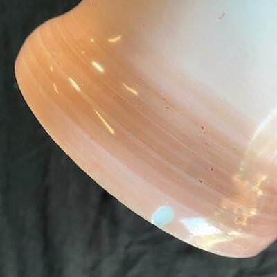 LOT#Y259: Painted Opaline Vase Lot #2