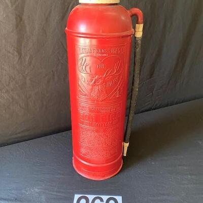 LOT#C269: Elhart Brass Fire Extinguisher