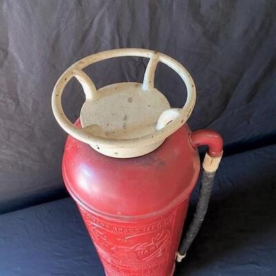 LOT#C269: Elhart Brass Fire Extinguisher