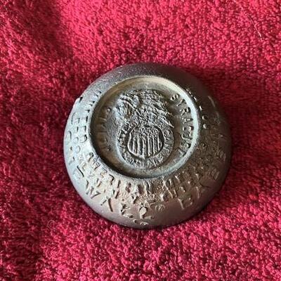 LOT#G273: Stonewall Babbitt Paperweight