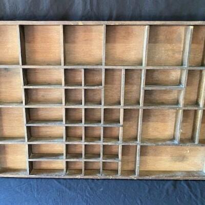 LOT#G274: Vintage Printer Tray