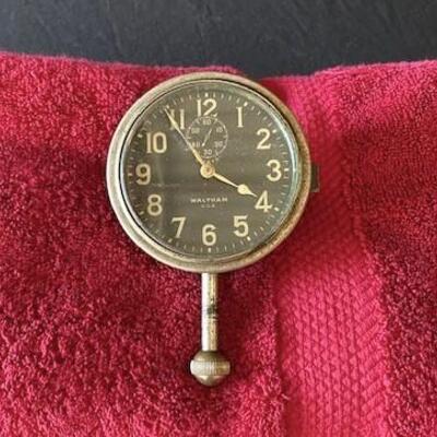 LOT#G277: Waltham 8 Day Auto Clock