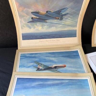 LOT#G278: Vintage Aircraft Ephemera