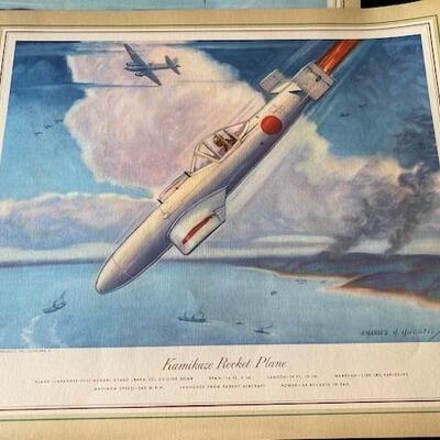 LOT#G278: Vintage Aircraft Ephemera