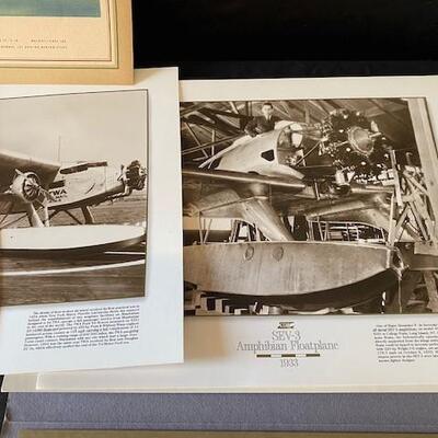LOT#G278: Vintage Aircraft Ephemera