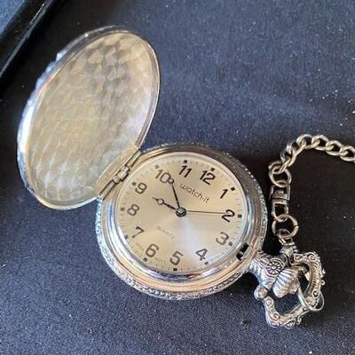 LOT#G280: Time Piece & Ink Well Lot
