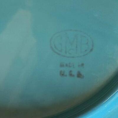 LOT#G287: Gladdins, McBean Plates & Vase
