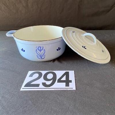 LOT#G294: Delft Style Casserole