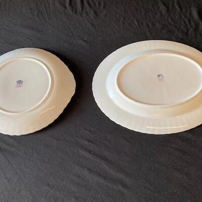 LOT#G296: 2 Piece Royal Albert