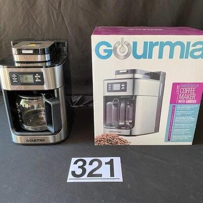 LOT#U321: Gourmia Coffee Maker