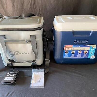 LOT#U322: Coleman Extreme 28qt & Coho Cooler