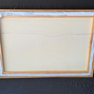LOT#G353: "A. Powell" Signed Oil on Canvas