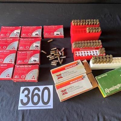 LOT#A360: Mixed Ammo Lot