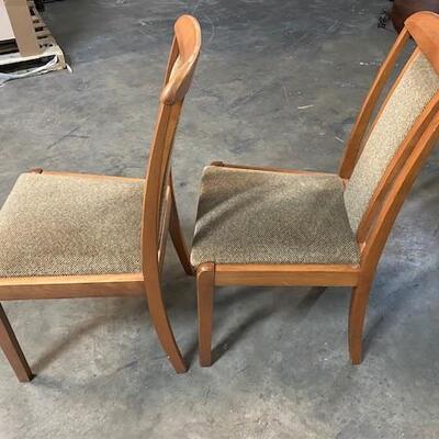 LOT#A361: Mid-Century Teak Laminate Table & Chairs