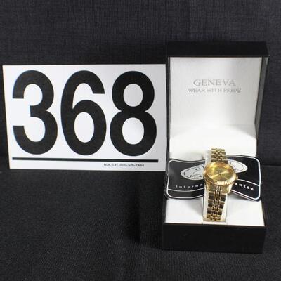 LOT#T368: Ladies Geneva Quartz Watch