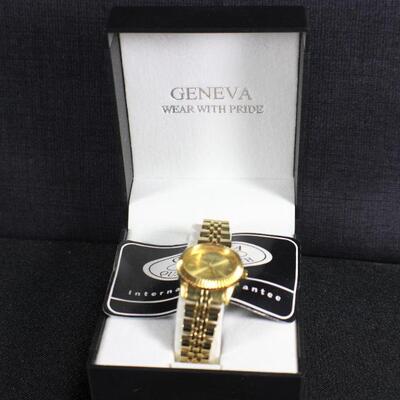 LOT#T368: Ladies Geneva Quartz Watch