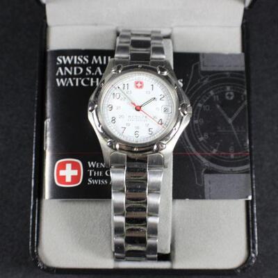 LOT#T369: Men's Wenger Swiss Army Watch