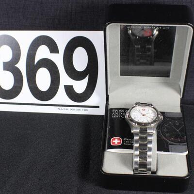 LOT#T369: Men's Wenger Swiss Army Watch