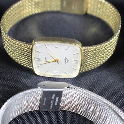 LOT#T373: Five Piece Men's Watch Lot