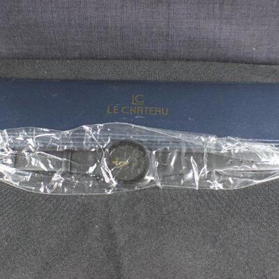 LOT#T376: Men's NOS Le Chateau Watch #5094M