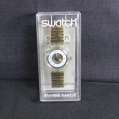 LOT#T380: 1996 NOS Swatch Automatic (Model#SAK403A)