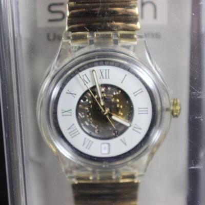 LOT#T380: 1996 NOS Swatch Automatic (Model#SAK403A)