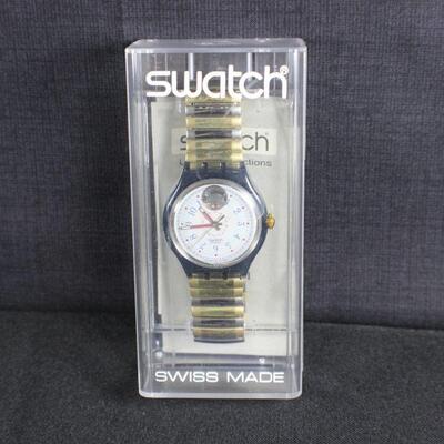 LOT#T381: 1993 NOS Swatch Automatic (Model#SAM103A)