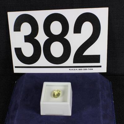 LOT#R382: 5.3carat Lemon Quartz