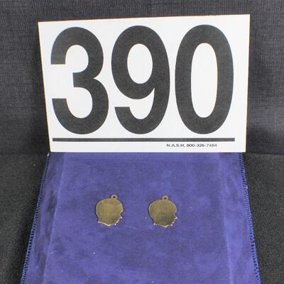 LOT#G390: Stamped 12K Silhouette Charms [4.5g]