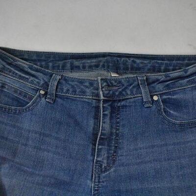 4 pairs Women's Jeans: sz 10, sz 10, J Lo size 10, Coldwater Creek sz 8