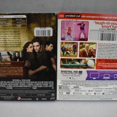 2 Movies on Blu-ray: Twilight New Moon & Bad Grandpa Unrated