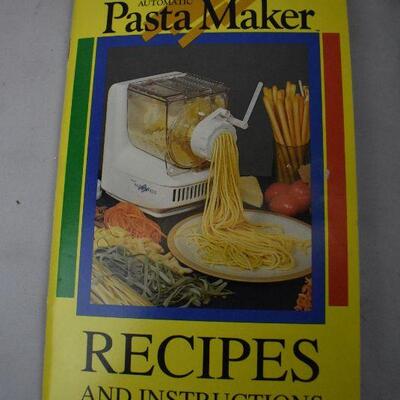 7 Cookbooks: Pasta Maker Recipes -to- Cooking with Whole Grains