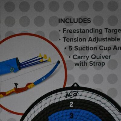 NSG Sports Junior Archery Set: Missing nuts & bolts, unable to make bow.