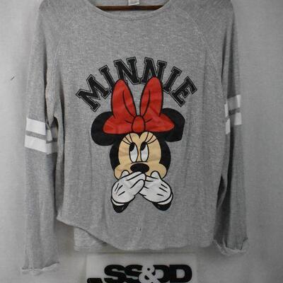 Disney Minnie Mouse Ling Sleeve Thin Sweater size 1X